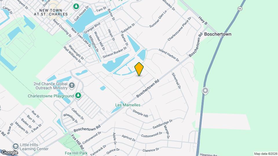 3501 Charlestowne Crossing Dr Map and Location Details