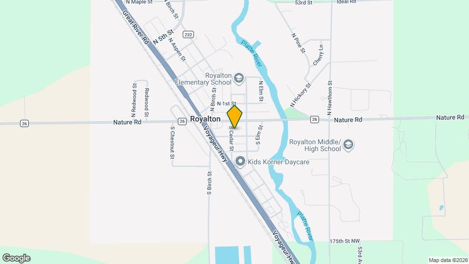 304 S 1st St Map and Location Details