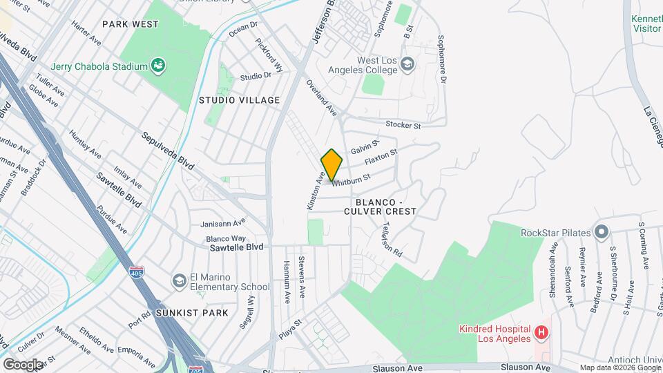 10870 Whitburn St Map and Location Details