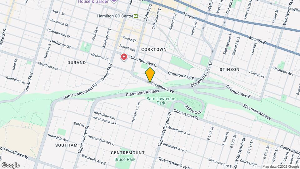 68 Arkledun Ave Map and Location Details