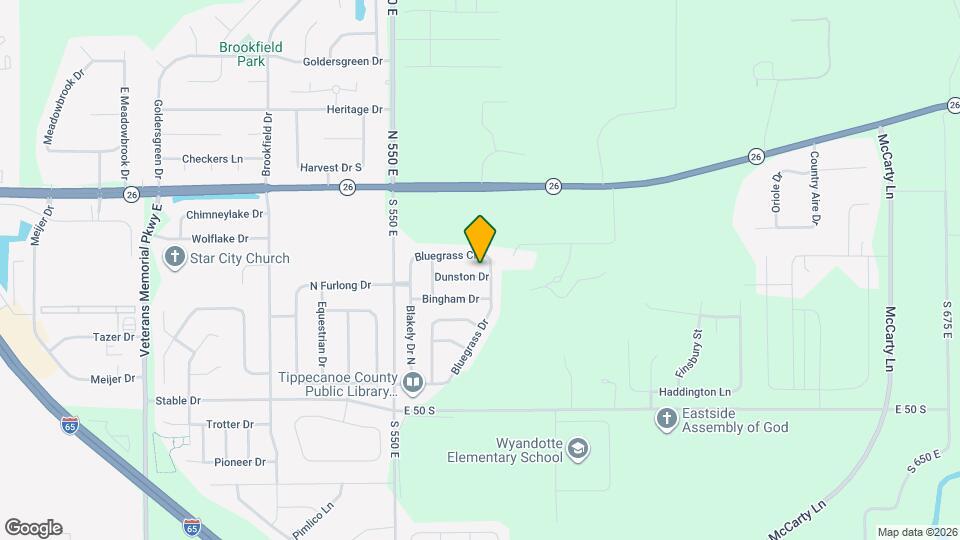 5678 Dunston Dr Map and Location Details