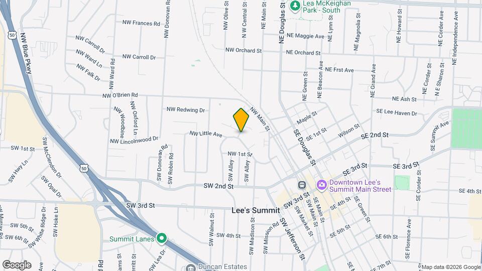 16 NW Lakeview Blvd Map and Location Details