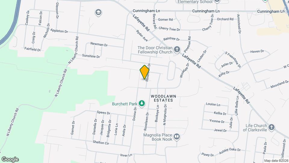 392 Roselawn Dr Map and Location Details