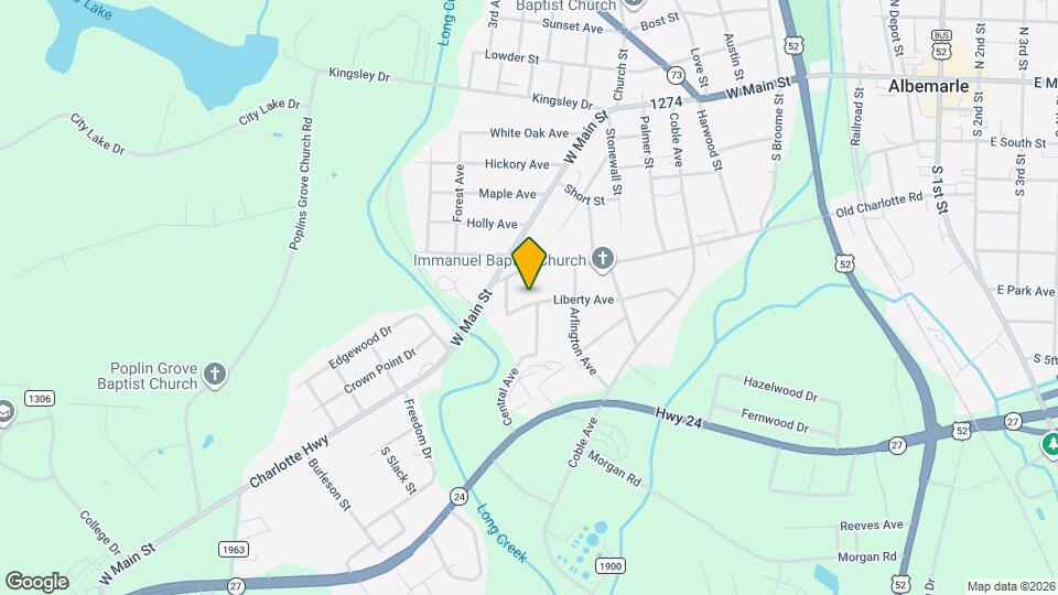 1608 Liberty Ave Map and Location Details