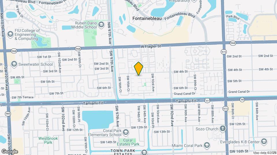 9425 SW 4th Ln Map and Location Details