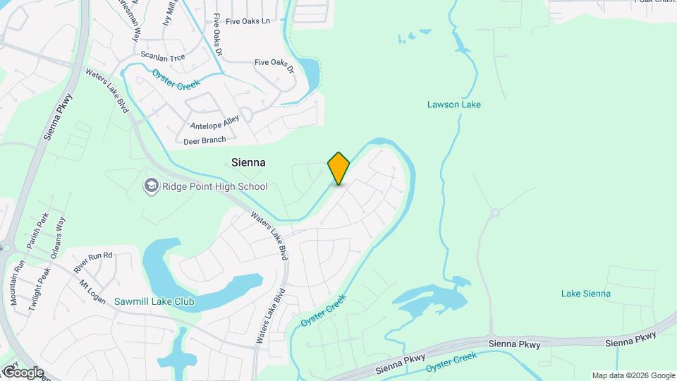 10919 Texas Rose Dr Map and Location Details