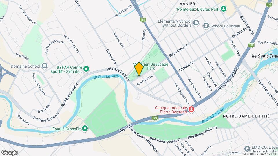 453 Beaucage Rue Map and Location Details