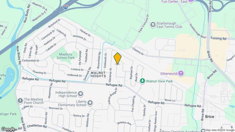 2710 Moundcrest St Map and Location Details