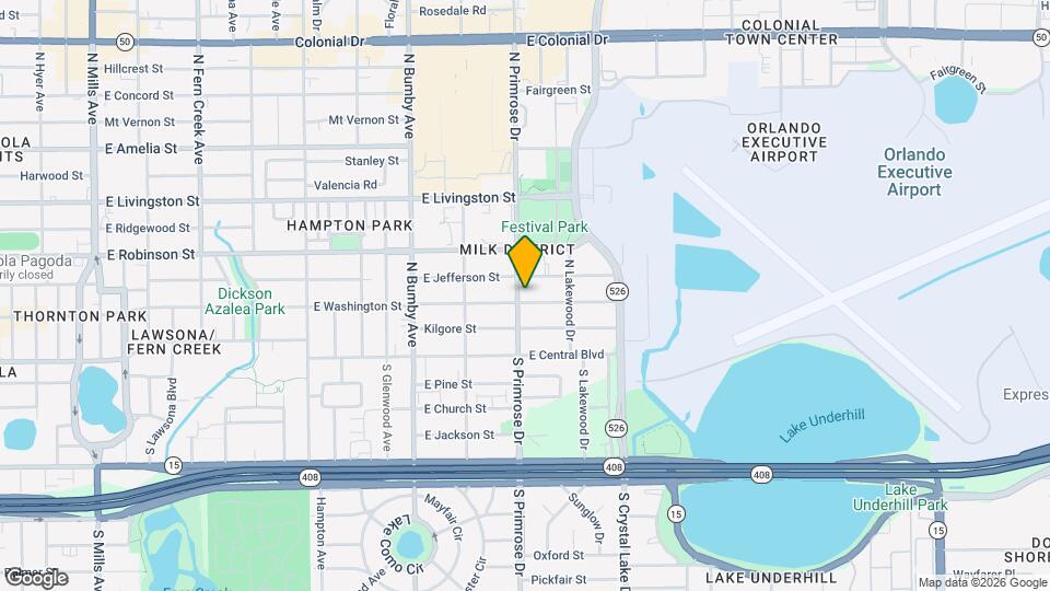 2805 E Washington St Map and Location Details