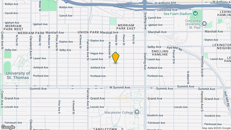 1703 Ashland Ave Mapa y Detalles de la Ubicación