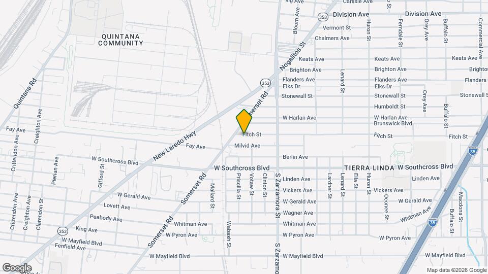2114 Fitch St Map and Location Details