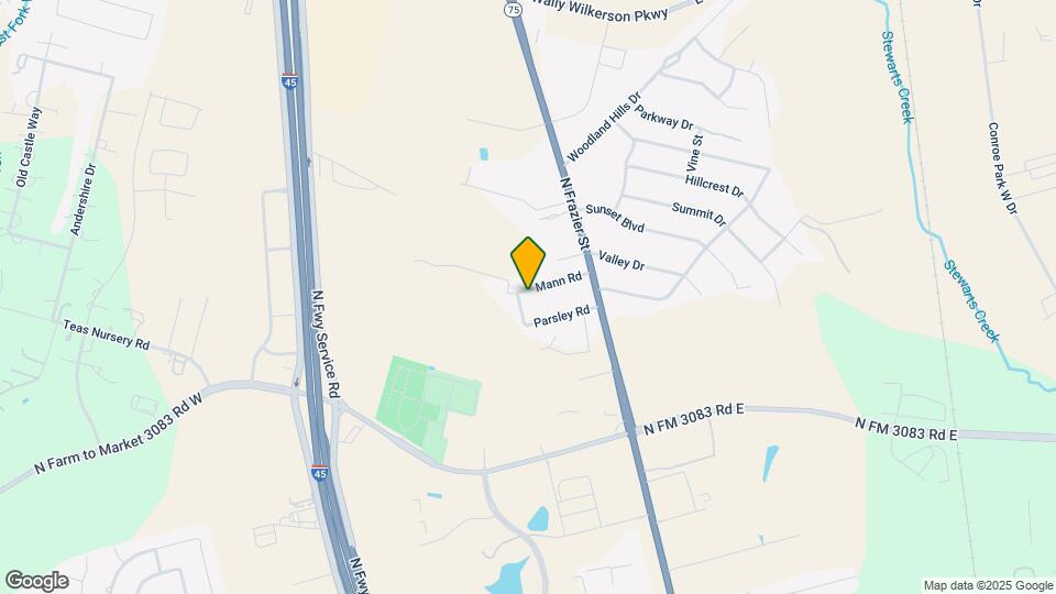 1071 Mann Rd Map and Location Details