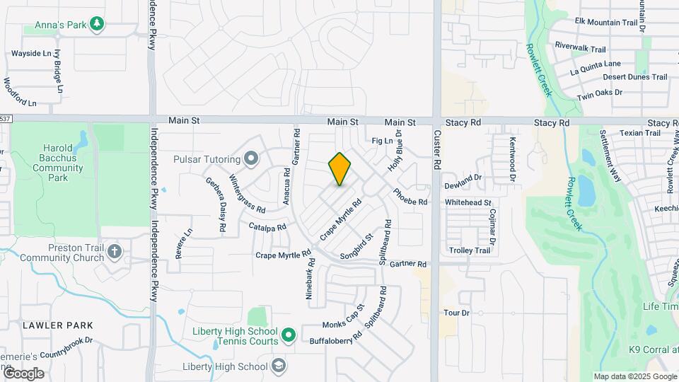 15688 Fringe Tree Rd Map and Location Details