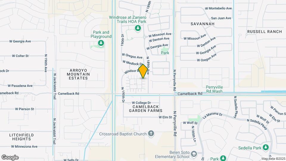 5123 N 189th Dr Map and Location Details