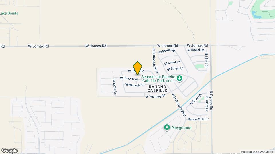13572 W Paso Trail Mapa y Detalles de la Ubicación