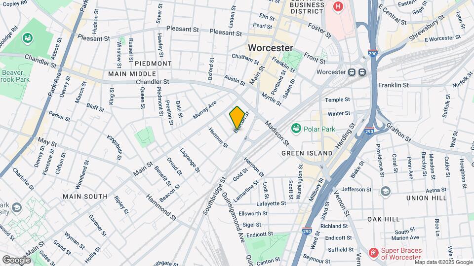 34 Beacon St Map and Location Details