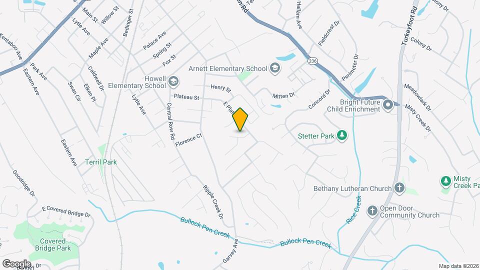 1124 Kims St Map and Location Details