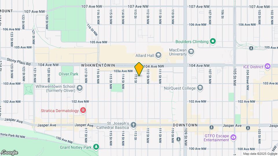 10315 113th St NW Map and Location Details