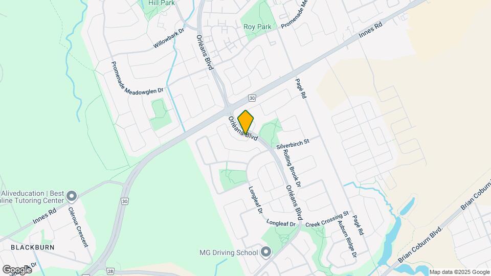 6075 Pineglade Crescent Map and Location Details