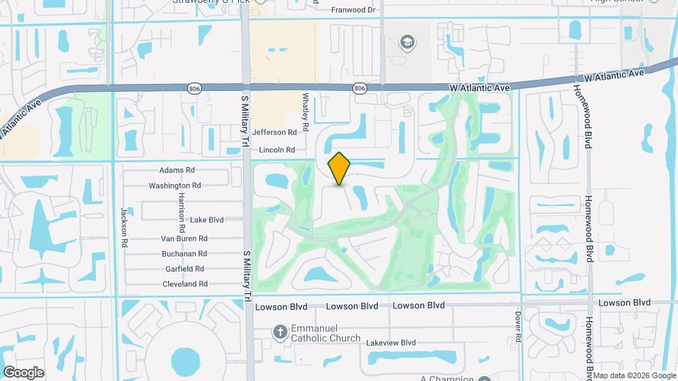 614 W Lakewoode Cir Map and Location Details
