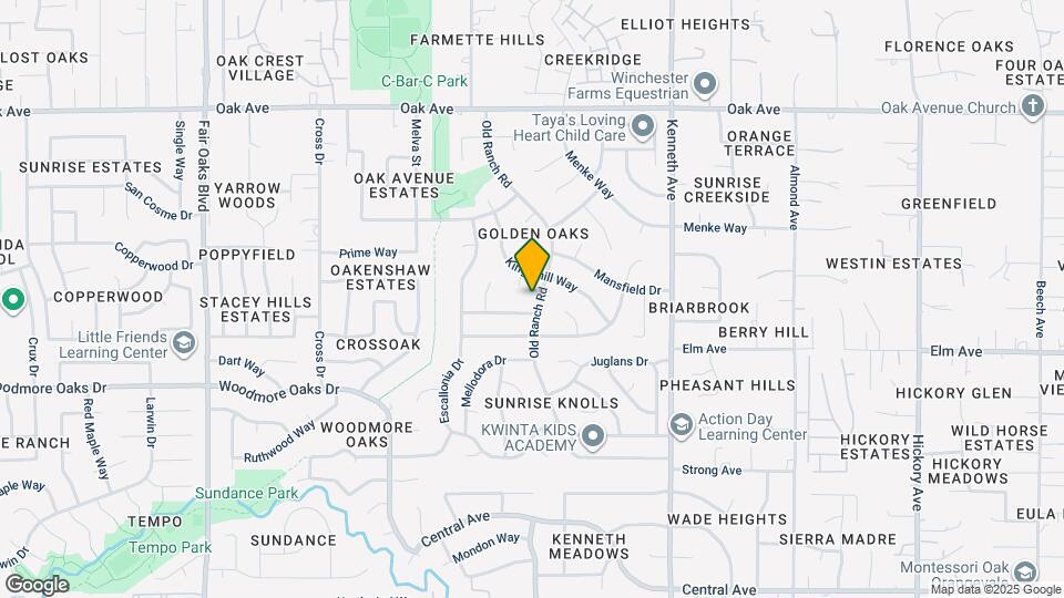 8346 Old Ranch Rd Map and Location Details