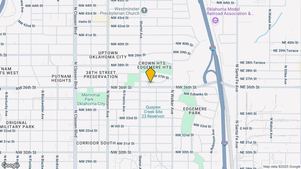 612 NW 36th Terrace Map and Location Details