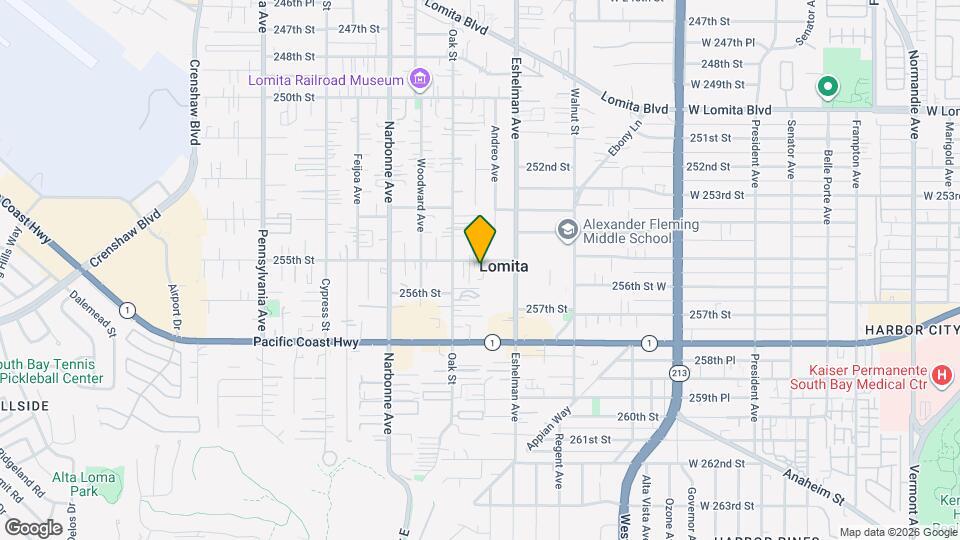 2040 255th St, Unit 1 Map and Location Details