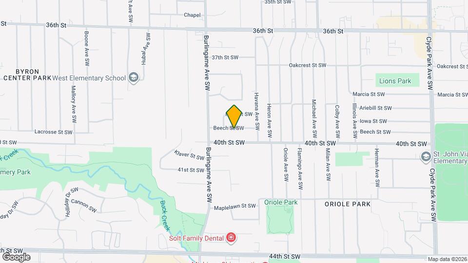1506 Beech St SW Map and Location Details