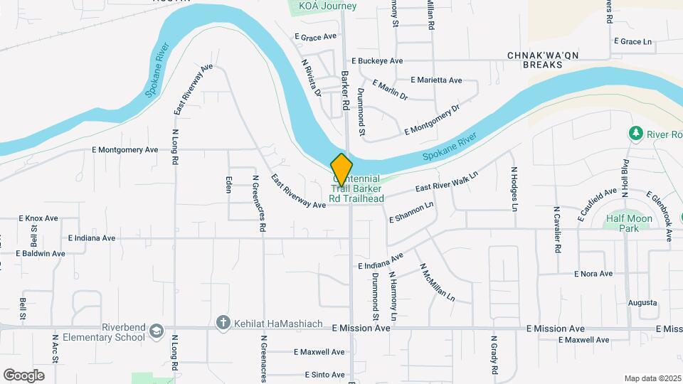 18625 E Riverway Ave Map and Location Details