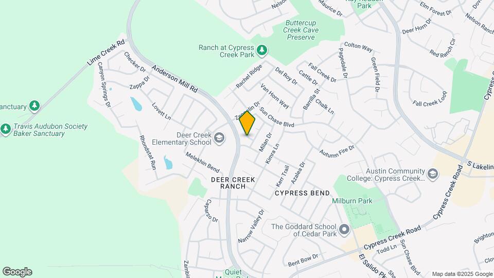 2315 Little Tree Bend Map and Location Details