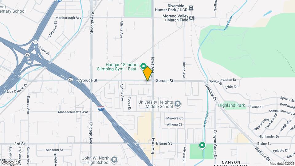 1323 Wheaton Way Map and Location Details