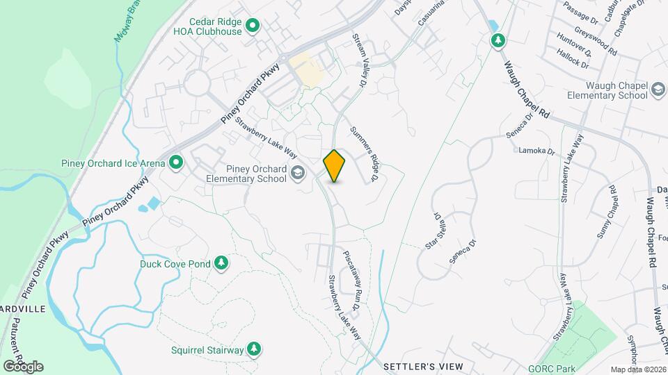 2610 Streamview Dr Mapa y Detalles de la Ubicación