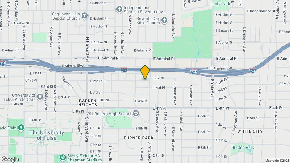 3932 E 1st St Map and Location Details