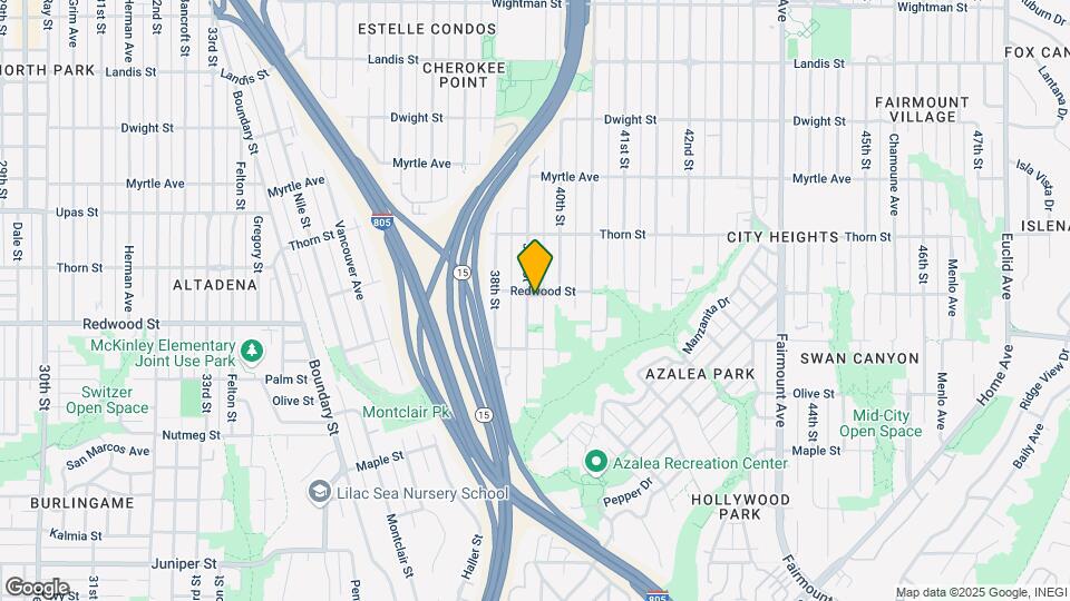 3083-3091 39th St Map and Location Details