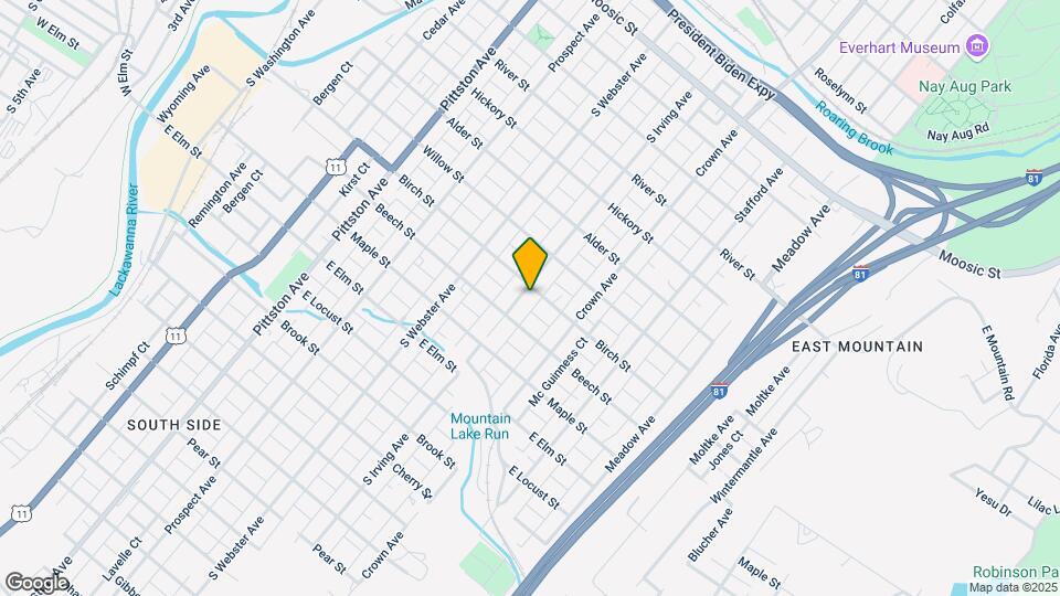 807 S Irving Ave Map and Location Details
