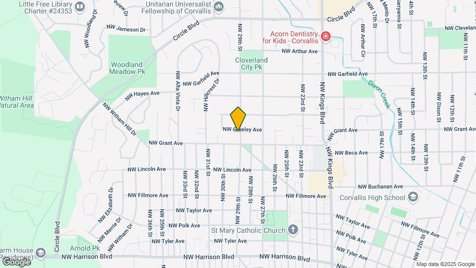 1250 NW 29th St Map and Location Details