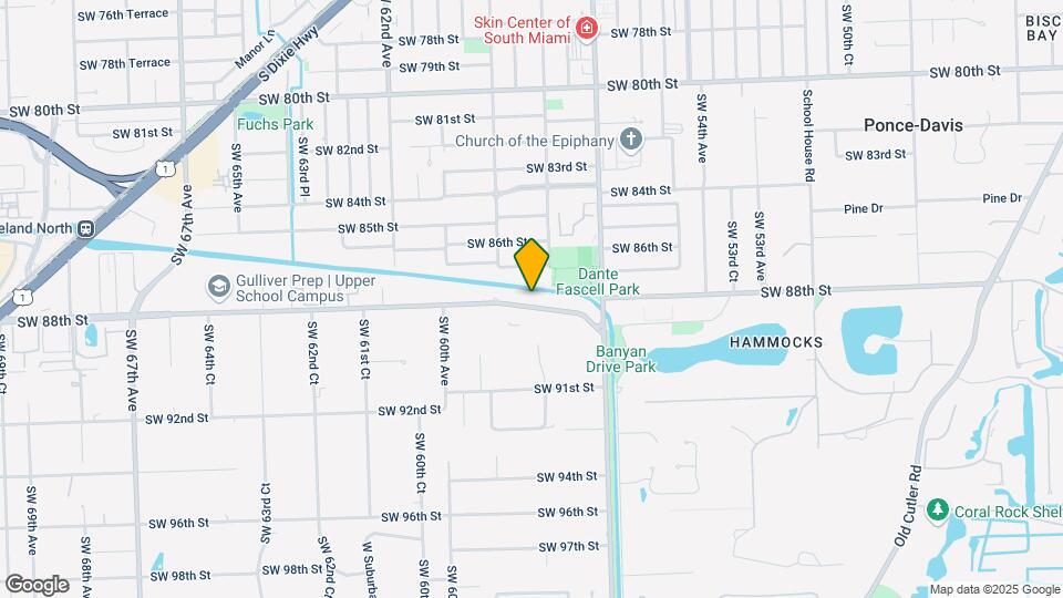 5845 SW 88th St Map and Location Details