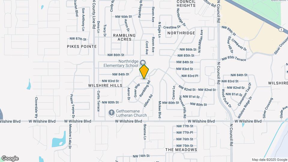 8237 Greer Way Map and Location Details