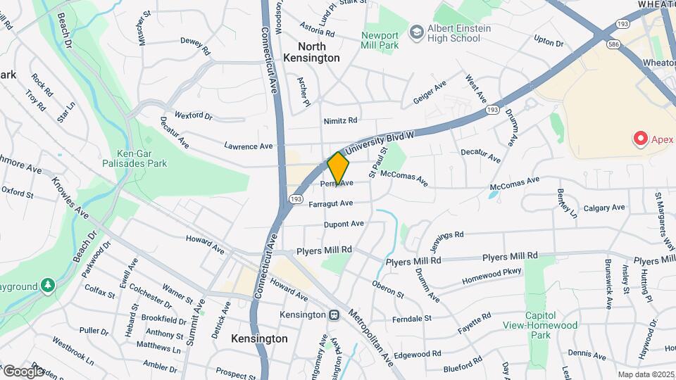 3602 Perry Ave Map and Location Details