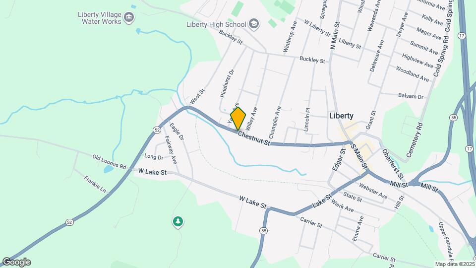 214 Chestnut St Map and Location Details