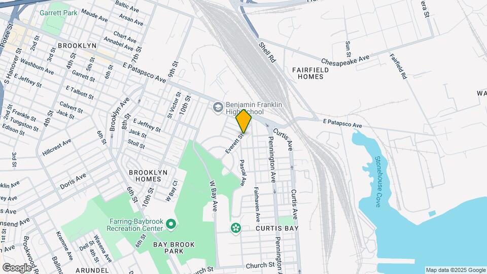 3625 Everett St Map and Location Details