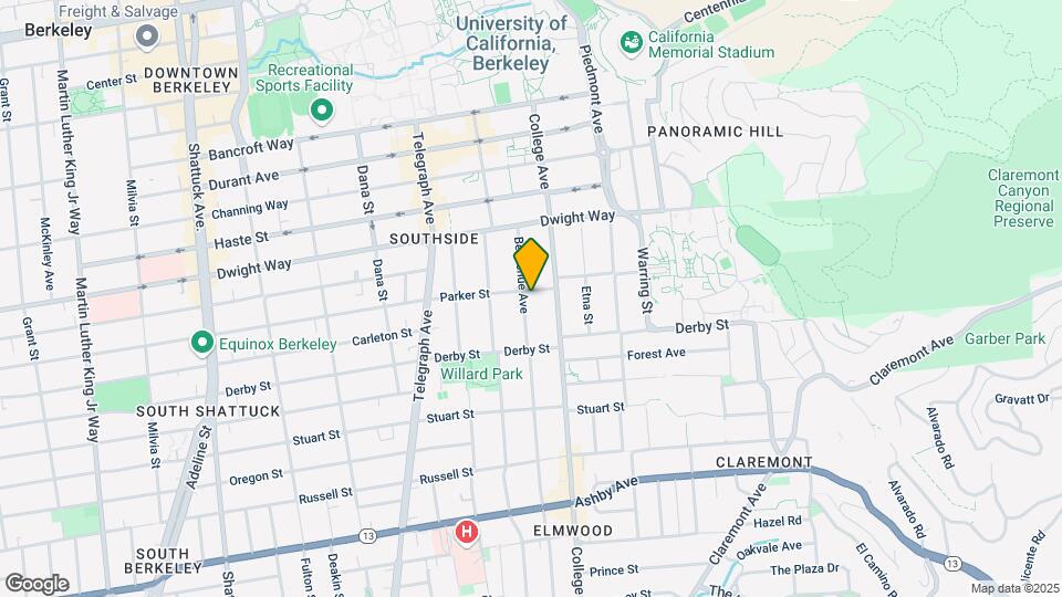 2603 Benvenue Ave Mapa y Detalles de la Ubicación