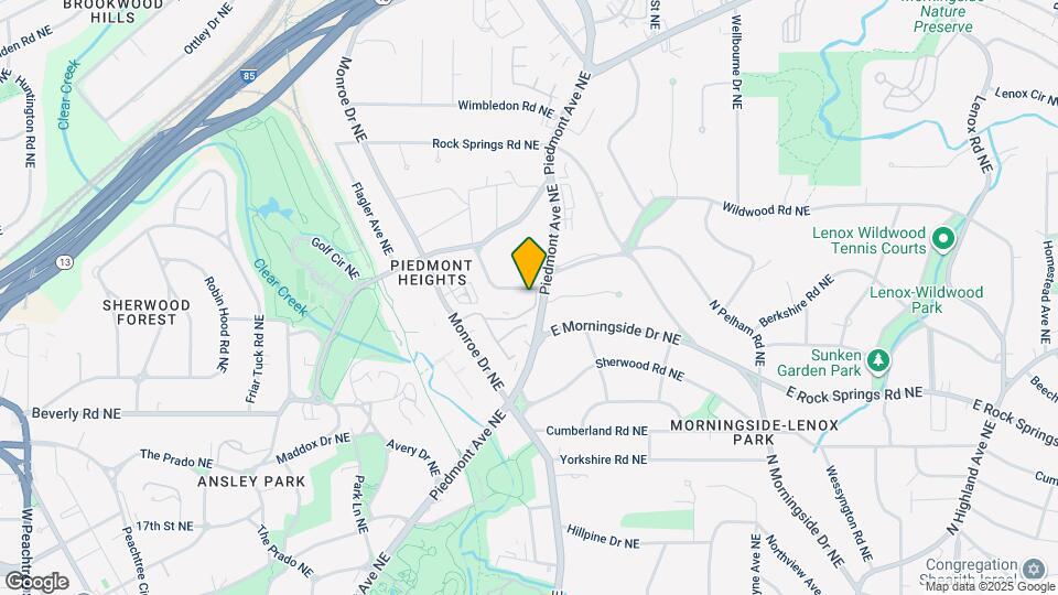 613 Pelham Rd NE, Unit #B Map and Location Details