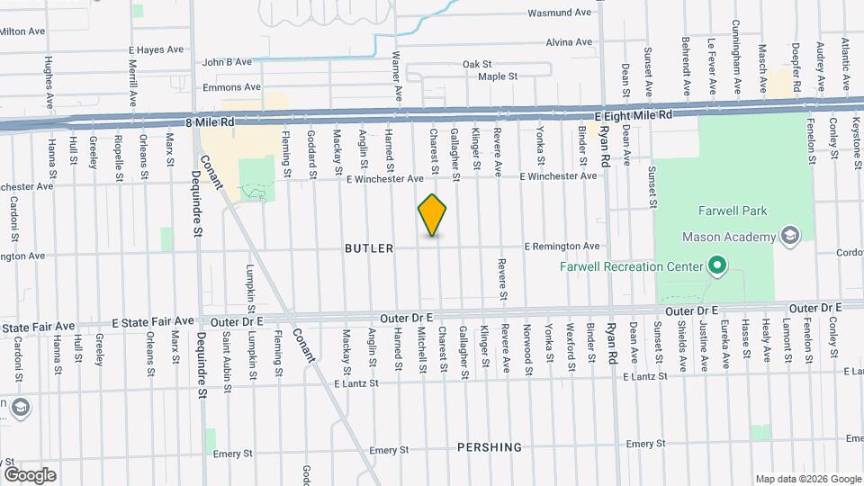 20101 Charest St Map and Location Details