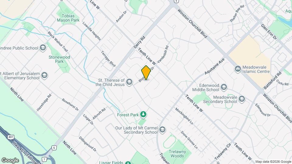 3415 Forrestdale Cir Map and Location Details