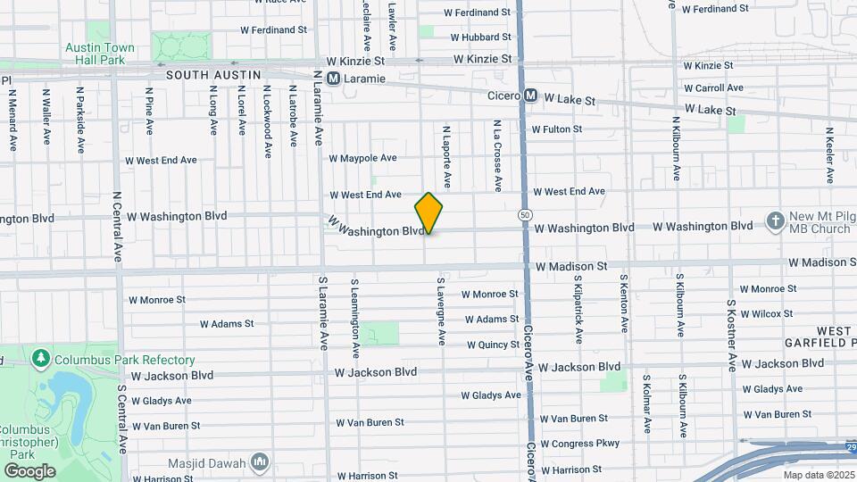 4955 W Washington Blvd Map and Location Details