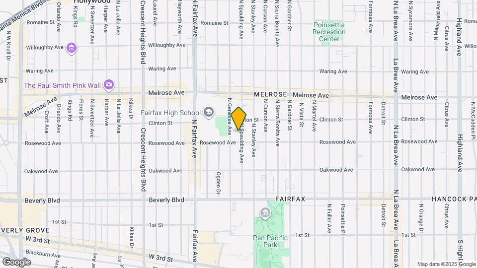 519 N Spaulding Ave, Unit 519 Mapa y Detalles de la Ubicación