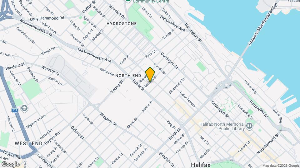 5824 Macara Street Map and Location Details