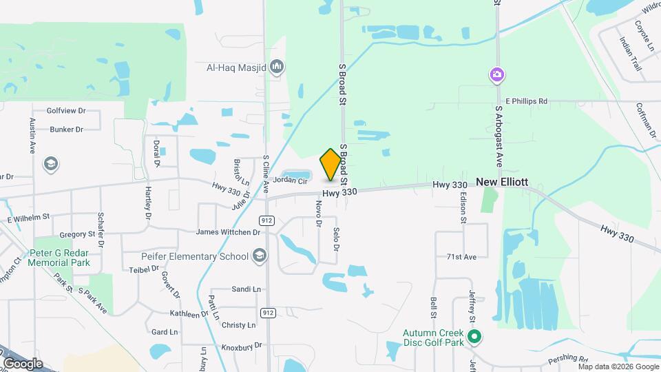 1740 S Broad St, Unit B Map and Location Details