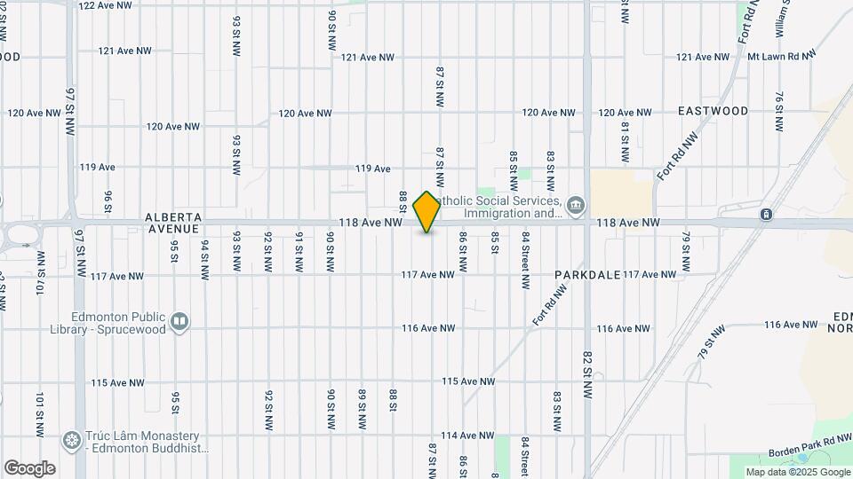 11734 87 St NW Map and Location Details